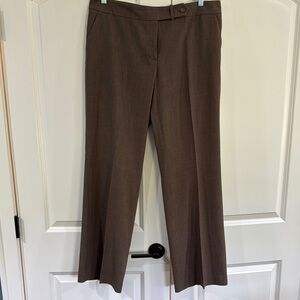 Calvin Klein Wide Leg Brown Pants